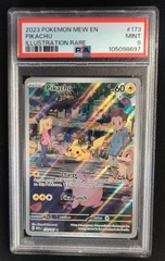 PSA 9 Pikachu 173/165 Scarlet & Violet 151 Pokemon Graded Card